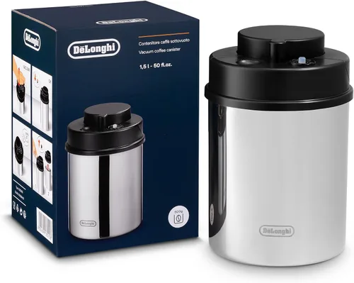 Vista 3 de De'Longhi Recipiente de café al vacío, negro