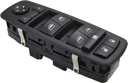 Vista 6 de 3+0 pines de metal. Interruptor de ventana eléctrica. Se adapta a Chrysler Town & Country 2008 2009, Dodge Grand Caravan. No automático. Interruptor