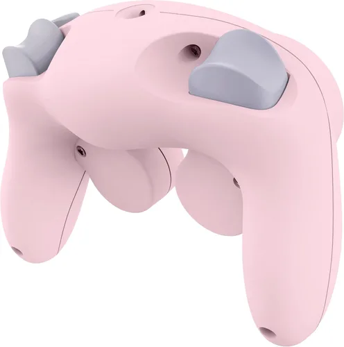 Vista 44 de eXtremeRate Placa trasera negra para Nintendo Gamecube Controller, cubierta de repuesto de agarre suave al tacto con botones para controlador