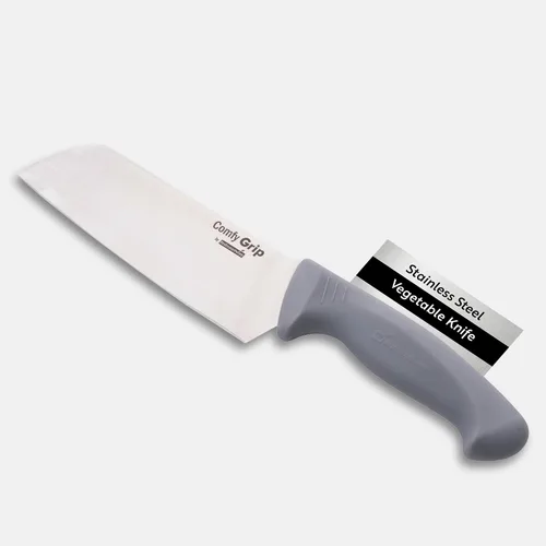 Vista 15 de Restaurantware Comfy Grip - Cuchillo de chef de 10 pulgadas, 1 cuchillo de cocina afilado, mango ergonómico, agarre antideslizante, cuchillo