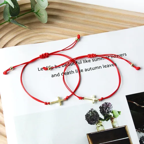 Vista 7 de Juego de pulseras Me&Hz de promesa de girasolcruzcorazónbrújula para parejas, amigos, madre e hija, mejores amigos o como regalo para niñas