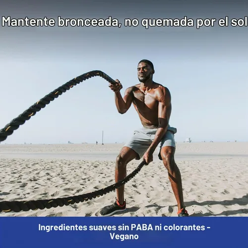 Vista 5 de NO-AD Loción de protección solar SPF 30 Protección UVA/UVB de amplio espectro Resistente al agua Sin octinoxato ni oxibenzona con vitamina E