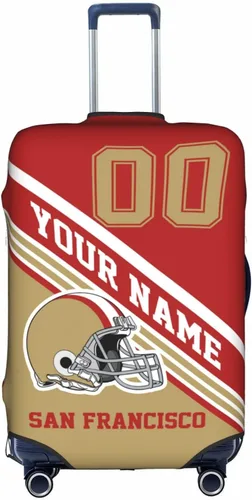 Vista 34 de Funda de equipaje personalizada, funda de maleta personalizada, diseña tu nombre y número, protector de equipaje elástico lavable, Arizona