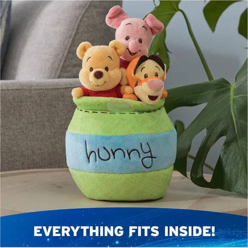 Vista 6 de GUND Disney Winnie the Pooh - Juego de 4 piezas de juguetes sensoriales