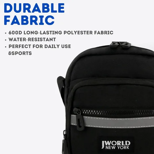 Vista 4 de J World New York Crux Mini Crossbody Bags for Women and Men