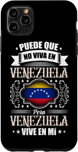 Vista 13 de Funda para iPhone 16 Puede Que Yo No Viva En Venezuela, Pero Venezuela Vive En Mí