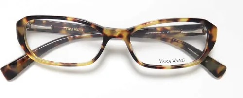 Vista 2 de Vera Wang V173 Womens Designer Rhinestones Flexible Hinges Authentic Contemporary Beautiful Hip EyeglassesEyewear