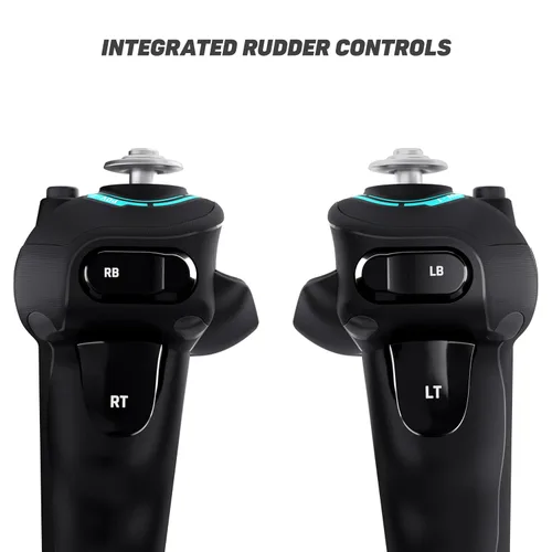 Vista 14 de Turtle Beach VelocityOne Flight Universal Control System - Xbox Series X & Xbox Series S, Xbox One & Windows 10 & 11 PCs with Yoke Handle, Throttle