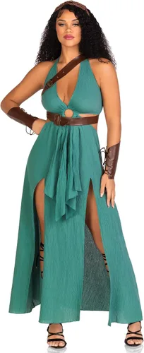 Vista 2 de Leg Avenue womens 4 Piece Warrior Maiden Costume