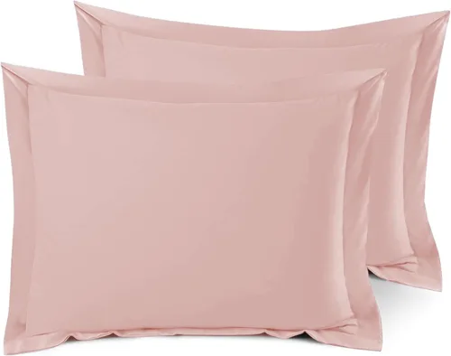 Vista 50 de Nestl Juego de 2 fundas tipo sham de almohada suaves - Fundas de almohada de microfibra de doble cepillado - Fundas de almohada de cama premium