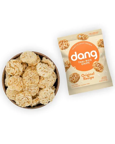 Vista 8 de Dang Single - Porciones individuales de galletas de arroz, receta original, 24