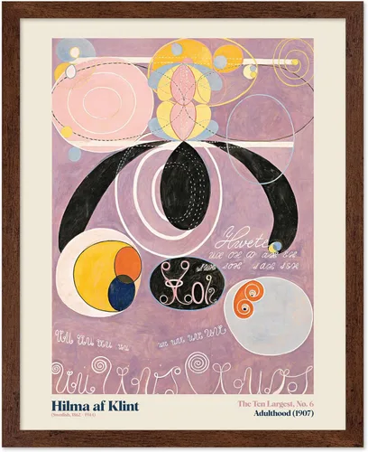 Vista 11 de Poster Master Póster de ilustración vintage, impresión retro moderna, los diez más grandes n.º 1, infancia, flor, abstracto, regalo para artista