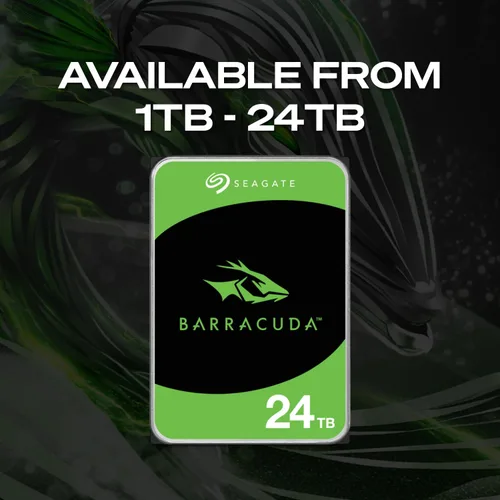 Vista 6 de Seagate Bare Drives BarraCuda - Disco duro interno de 1 TB, SATA de 3.5 pulgadas, 6 Gb / s, 7200 RPM, 64 MB caché, para computadora de sobremesa