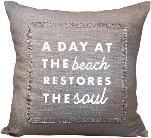Vista 5 de Second Nature By Hand Funda de almohada decorativa bohemia y chic de 18 x 18 pulgadas, acento único de sofá para sala de estar o cama, funda