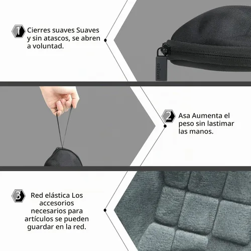 Vista 4 de co2CREA - Carcasa rígida para ratón Logitech Ergo M575S/M575/M570 Trackball