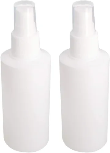 Vista 18 de Othmro Botella de spray de niebla fina, 6.8 fl oz de plástico pulverizador de botellas blancas bomba atomizadora y recargable 10 piezas 10 piezas