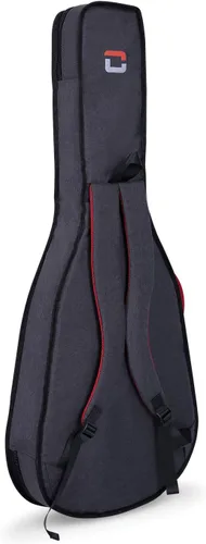 Vista 2 de Crossrock Mochila acolchada de 0.394 in estilo 4/4 bolsa de guitarra clásica (CRSG107CDG)