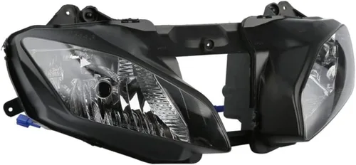 Vista 19 de Ensamble de Faro Delantero de Reemplazo para Motocicleta Compatible con Yamaha FZ6R 2009 2010 2011 FZ6R 09 10 11 FZ-6R