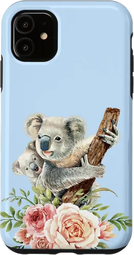 Vista 8 de Cute Pretty Mama Koala Bear and Baby Cub Gift Case for iPhone 17