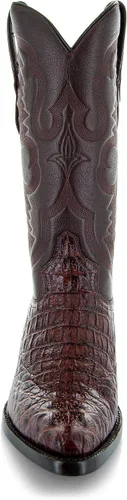 Vista 6 de Soto Boots Botas vaqueras con estampado de cola Gator H7006 para hombre