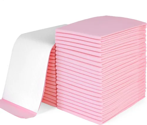 Vista 7 de Rocinha Paquete de 100 almohadillas desechables para cambiar pañales impermeables para bebé Cubierta de almohadilla para cambiar pañales