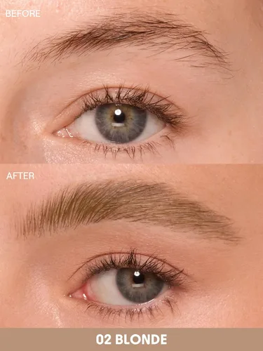 Vista 2 de SHEGLAM Lápices de cejas de doble cara Crema Impermeable Larga Duración Ojo Cejas Pluma Maquillaje - 02 Rubio