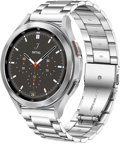 Vista 14 de DEALELE - Correas compatibles con Samsung Galaxy Watch 7 / FE / 6/6 Classic / 5/5 Pro / 4/4 Classic/Galaxy 3 de 41 mm, correa de repuesto de metal
