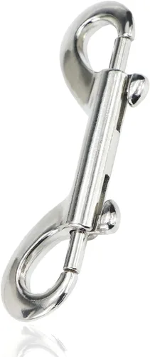Vista 6 de Clips de metal de doble extremo para cadena de gatillo de perno para cubo de agua, cubo de alimentación de mascotas, correa para perros agrícolas