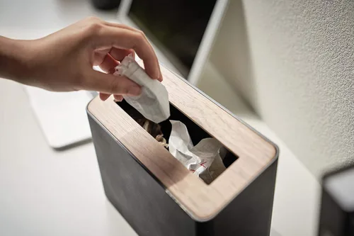 Vista 7 de Yamazaki Bote de basura para mesa de hogar no requiere montaje