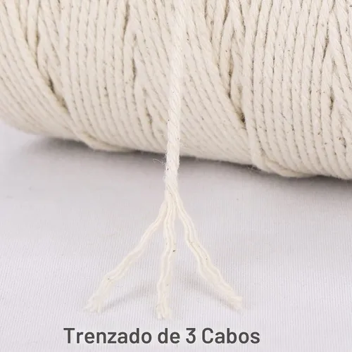 Vista 5 de 145m de cordel de carnicero para cocinar, cuerda de cocina de algodón 100%, hilo de algodón de 2mm para asar, atado de aves de corral, para hornear