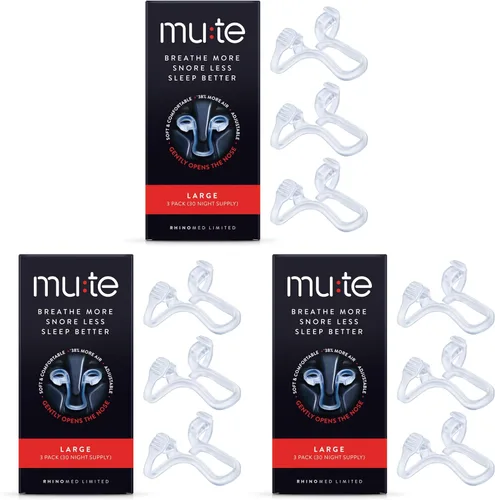 Vista 9 de Dilatador nasal para reducción de ronquidos Rhinomed Mute, S