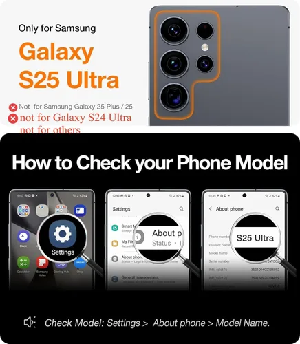Vista 9 de CASEKOO World's First - Soporte de anillo magnético 3 en 1 para Samsung Galaxy S25 Ultra, diseño patentado, protección militar contra caídas de 16