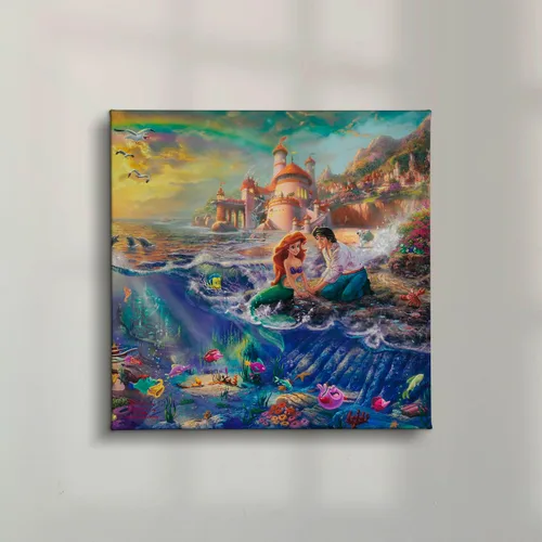 Vista 8 de Lona envuelta, de la galería de La Sirenita de Thomas Kinkade