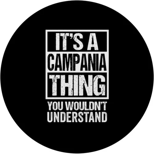 Vista 3 de Una cosa de Campania que no entenderías Napoli Campanian PopSockets intercambiables PopGrip