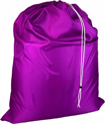 Vista 8 de Bolsa de lavandería con cordón de cierre de bloqueo, extra grande, resistente, 100% nailon, bolsa de ropa grande y plegable, organizador de ropa
