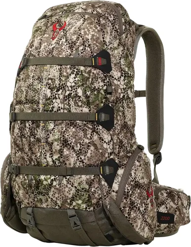 Vista 9 de Badlands Mochila de caza 2200 con transportador de carne integrado Featuring a quick-deploy meat shelf and supportive suspension to distribute