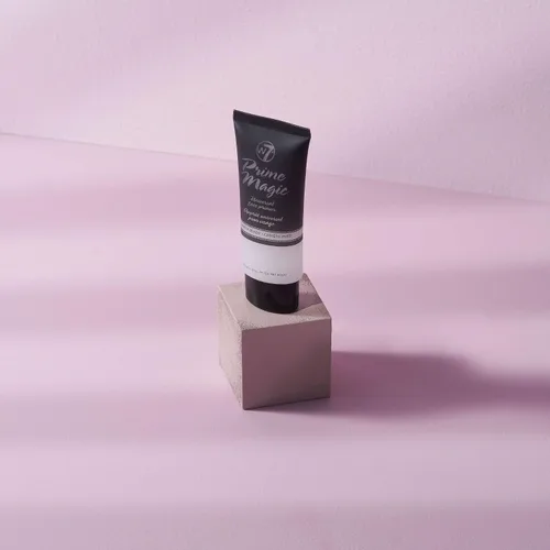 Vista 2 de W7 Prime Magic Face Primer - Base de maquillaje transparente fórmula de imprimación para una piel impecable, maquillaje vegano