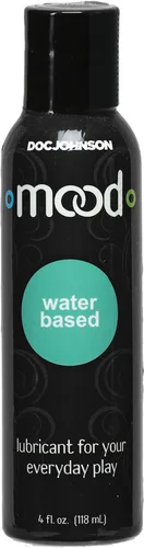 Vista 4 de Doc Johnson Estado de ánimo, lubricante, silicona 4.oz, transparente