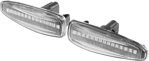 Vista 7 de X AUTOHAUX 1 par de luces LED de señalización lateral, luces de señal de giro, Fender Sidemarker Lámparas para Mitsubishi Lancer VIII 2008-2017