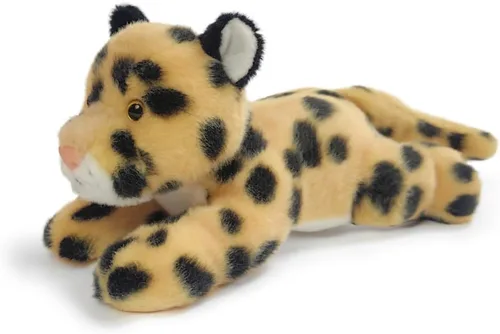 Vista 7 de Animal de peluche de elefante para niños, juguete de peluche realista de 8 pulgadas, animales con postura acostada, lindos elefantes de peluche