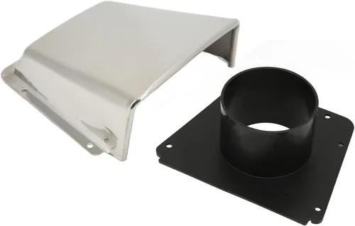 Vista 6 de Cubierta de ventilación para soplador de barco, cubierta de ventilación marina de acero inoxidable 304 con base de nailon a prueba para barcos