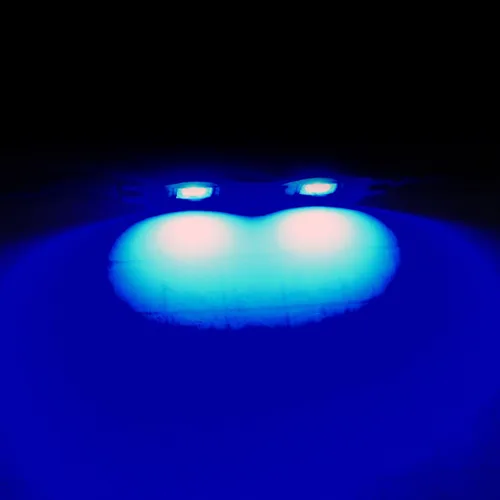 Vista 4 de Módulo gran angular LED azul POD SMD impermeable 12V borde gabinete tira marina automotriz iluminación 4