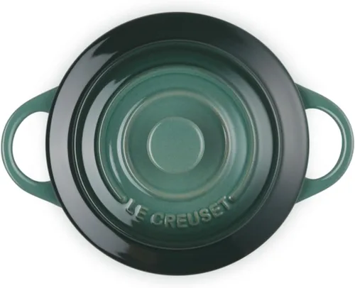 Vista 4 de Le Creuset Mini Cocotte redonda de gres, 237 ml, alcachofa