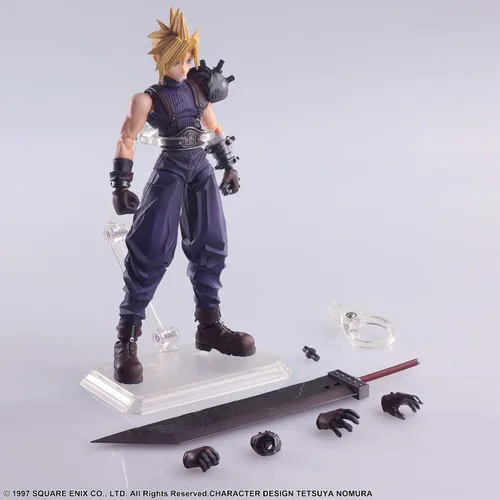 Vista 5 de SQUARE ENIX INC Final Fantasy VII: Cloud Strife Bring Arts Figura de acción