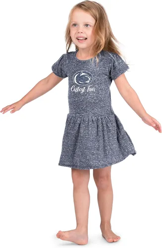 Vista 20 de Little King NCAA Knobby - Vestido para niñas pequeñas, tallas 2T, 3T y 4T