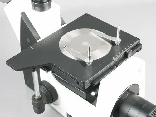 Vista 5 de AmScope Microscopio metalúrgico trinocular invertido ME1200T 50X-500X