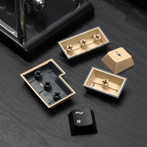 Vista 8 de Sumgsn 173 Teclas Doubleshot Keycaps Perfil Cherry Set de Teclas Apes Barra Espaciadora 7u Compatible con 61/64/87/104/108 Interruptores Cherry Mx