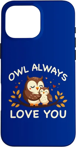 Vista 19 de Owl Always Love You Mon, Parent Endearing Touching Moment Case for iPhone 17