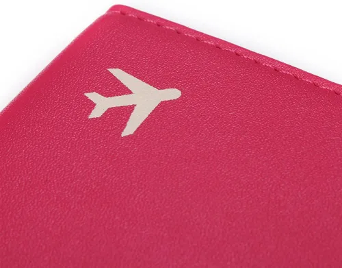 Vista 4 de NIMSO Simplicity - 2 fundas de identificación para pasaporte de viaje, protector para tarjetas de crédito, accesorios, bolsas de equipaje, cartera