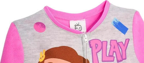 Vista 3 de Cocomelon Pijama para dormir con pies para niños pequeños